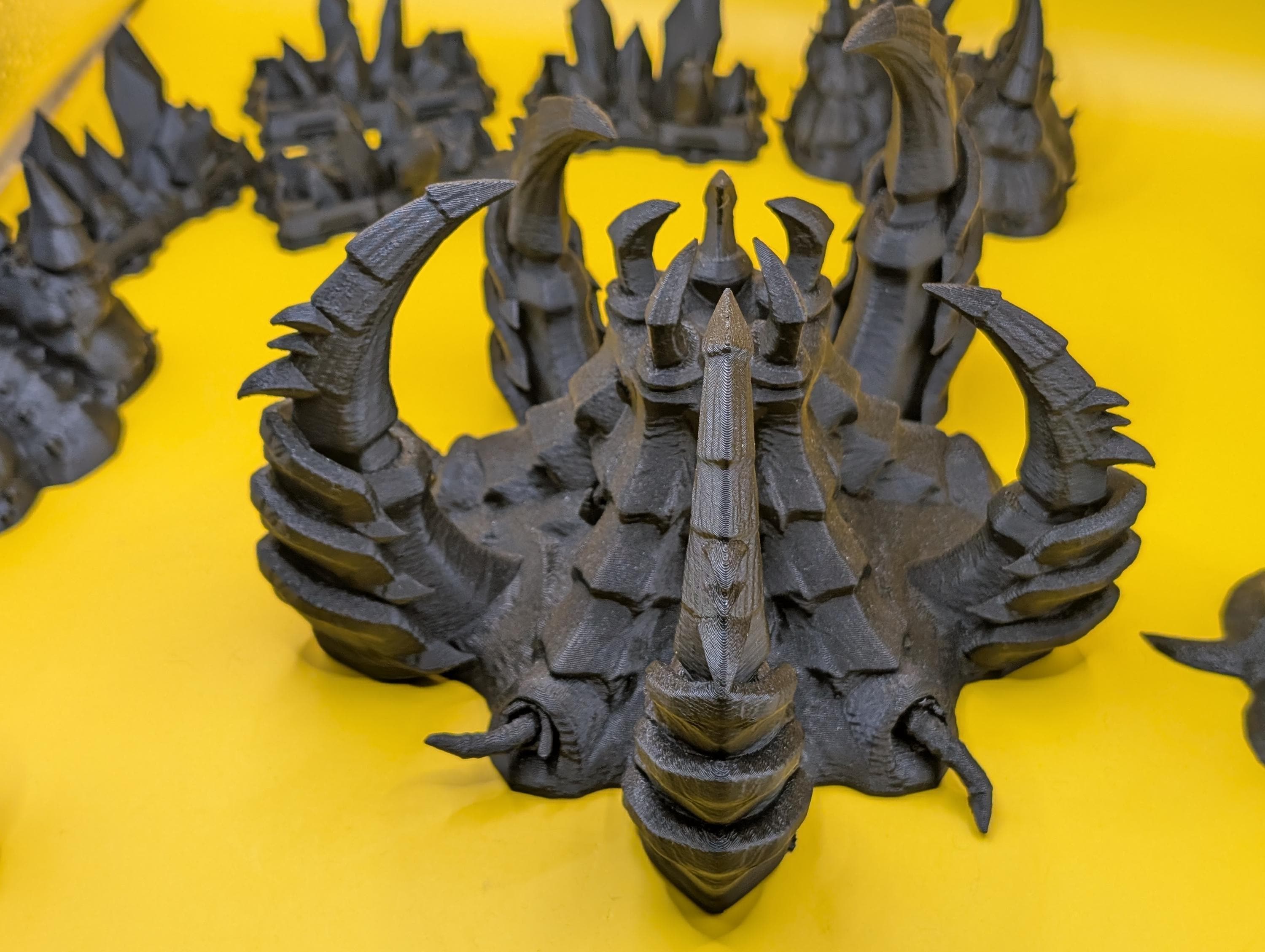 Zerg Jumbo Base - Unpainted - FDM Printed Table Top Terrain for Starcraft TMG