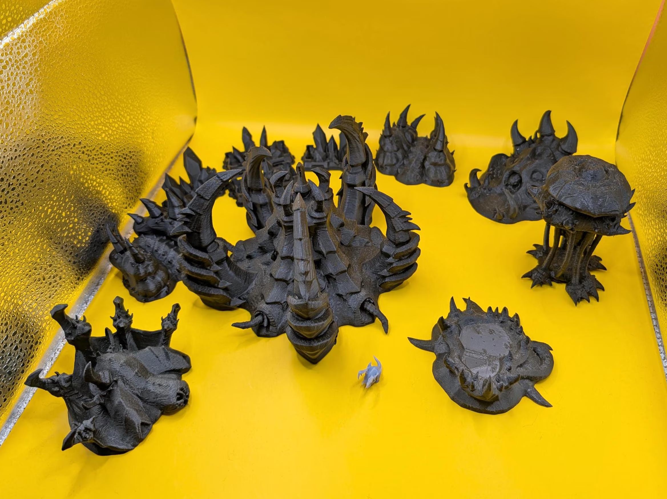 Zerg Jumbo Base - Unpainted - FDM Printed Table Top Terrain for Starcraft TMG