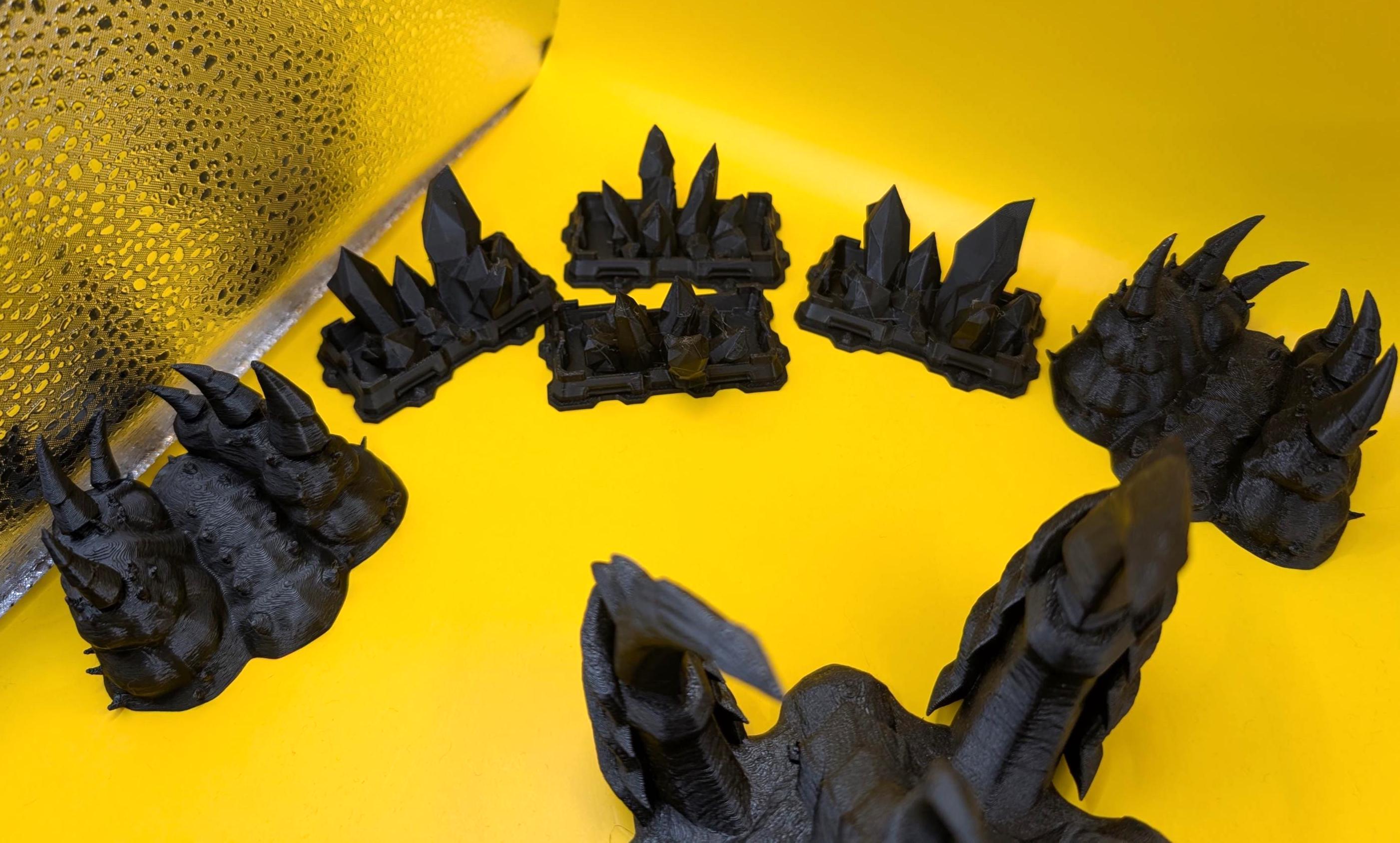 Zerg Jumbo Base - Unpainted - FDM Printed Table Top Terrain for Starcraft TMG