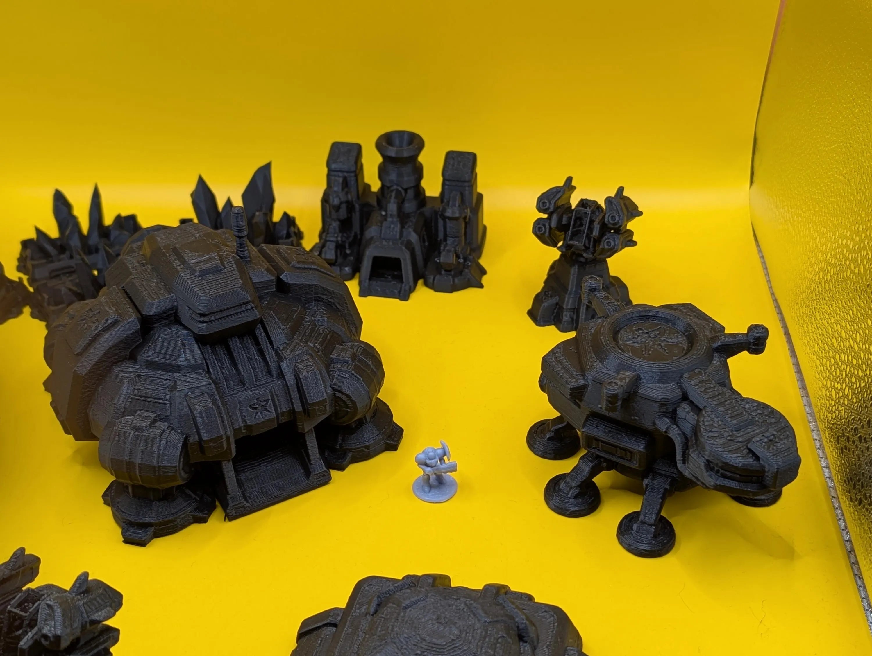 Terran Jumbo Base - Unpainted - FDM Printed Table Top Terrain for Starcraft TMG