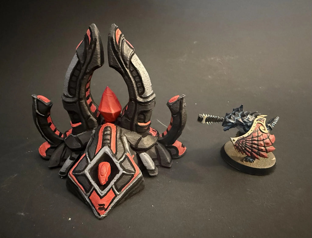 Protoss Jumbo Base - Unpainted - FDM Printed Table Top Terrain for Starcraft TMG